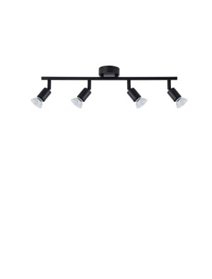 MENDOZA Czarny 4xGU10 Spot Luces Exclusivas LE42485