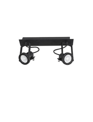 MARIARA Czarny 2xGU10 Spot Luces Exclusivas LE42466