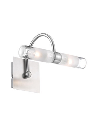 LIMACHE Nikiel 2xG9 IP44 Kinkiet łazienkowy Luces Exclusivas LE42430