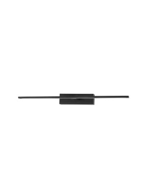 IPIALES Czarny szer. 62cm. LED 20W 3000K IP44 Kinkiet łazienkowy Luces Exclusivas LE42408