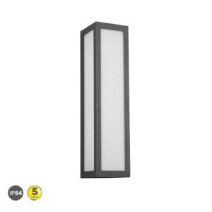 FUERTE Antracyt LED 10W 3000K IP54 Kinkiet zewnętrzny Trio 226260142