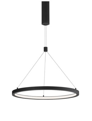 IRUN Czarny mat LED 35W 3000K Lampa wisząca Luces Exclusivas LE41411