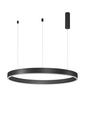 JACA Czarny mat LED 55W 3000K Lampa wisząca Luces Exclusivas LE41421