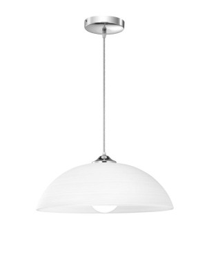 HERNANI Biały śr. 30cm E27 Lampa wisząca Luces Exclusivas LE42389