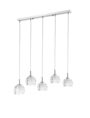 CONSEJO Chrom 5xG9 Lampa wisząca Luces Exclusivas LE42339
