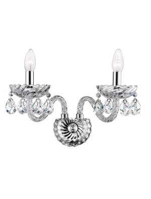 CARTAGO Chrom 2xE14 Kinkiet podwójny ścienny Luces Exclusivas LE42301