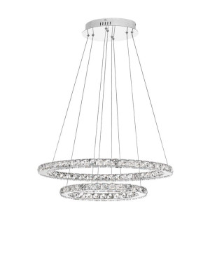 CEDEIRA Chrom śr. 64cm. LED 40W 3500K Lampa wisząca Luces Exclusivas LE42313