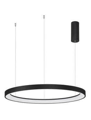 ROTA Czarna LED 60W 3000K Lampa wisząca Luces Exclusivas LE41472