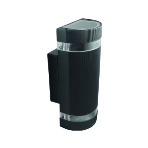 OE-4C Czarny 2xGU10 IP54 Kinkiet zewnętrzny EcoLight EC79047