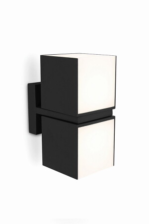 CUBA Czarny mat LED regulowane głowice 23W IP54 3000K Kinkiet zewnętrzny podwójny Lutec 5193801012
