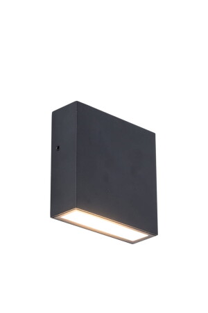 GEMINI XF Czarny mat 10W 3000K IP54 Kinkiet zewnętrzny Lutec 5104002012
