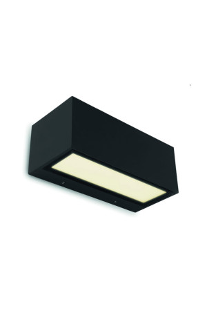 GEMINI Czarny mat 20W 3000K IP54 Kinkiet zewnętrzny Lutec 5189112012