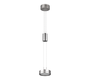FRANKLIN Nikiel mat LED 9W 3000K ściemnialna Lampa wisząca Trio 326510107