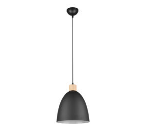 JAGGER Czarny mat E27 Lampa wisząca