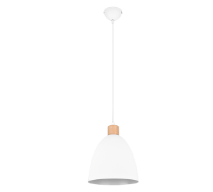 JAGGER Biały mat E27 Lampa wisząca