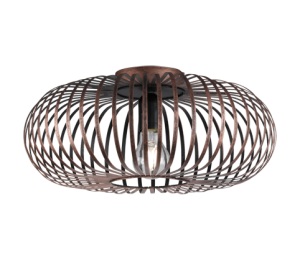 JOHANN Miedź śr.40cm E27 Lampa sufitowa