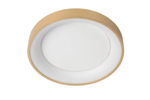 VIDAL Matowe Złoto | Mosiądz śr.28cm DIM LED 21W 2700K ściemnialna Lampa sufitowa