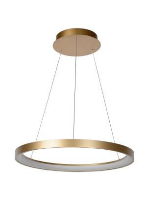 VIDAL Matowe Złoto | Mosiądz śr.58cm DIM LED 50W 2700K ściemnialna Lampa wisząca