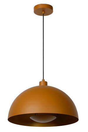 SIEMON Żółty śr.40cm E27 Lampa wisząca