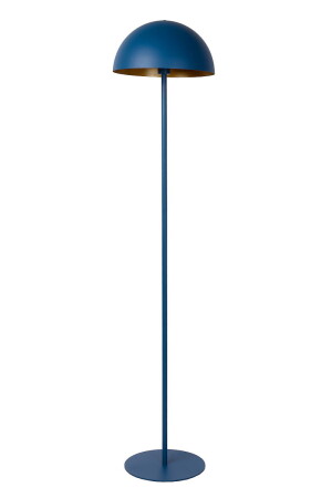 SIEMON Niebieski śr.35cm E27 Lampa podłogowa