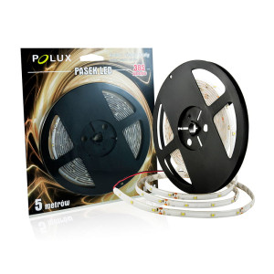 Taśma LED POLUX 5m IP44 3000K 425lm 301895 (na stanie 1szt. wysyłka 24h)