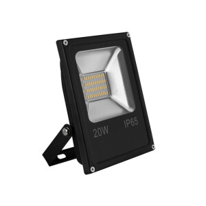 Naświetlacz LED SMD, SLIM, 20W, 1400lm, 3000K, Czarny EcoEnergy