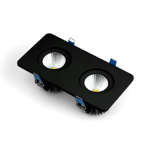 GRIG DUE 2x7,5W 30° Czarna 4000K OXYLED 6560-2/7,5W 4K 30D czarny