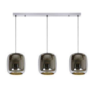 ERYN Chrom 3xE27 Lampa wisząca Lucide 70483/03/11