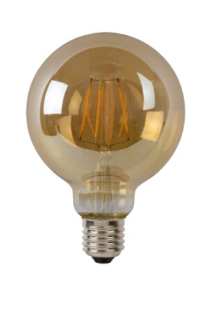 Filament bulb Amber G95 LED DIM E27 5W 2700K ściemnialna