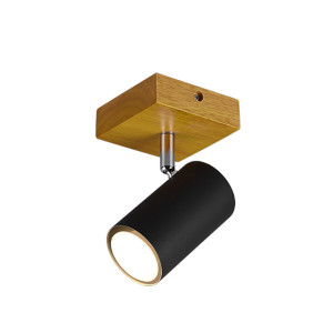 MARLEY Czarny mat | Brąz GU10 Spot Trio 812400132