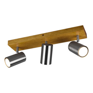 MARLEY Nikiel mat | Brąz 3xGU10 Spot Trio 812400307