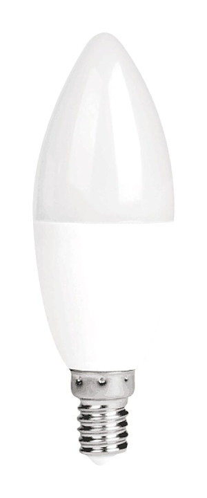 LED-SMD świeczka 8W 3000K C37 E14 3-lata gwarancji