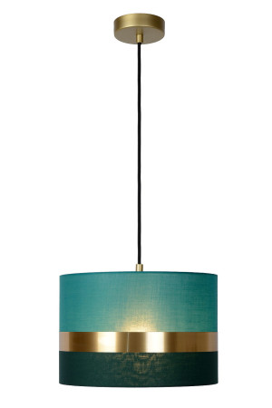 EXTRAVAGANZA TUSSE Turkus Ø 30cm E27 Lampa wisząca