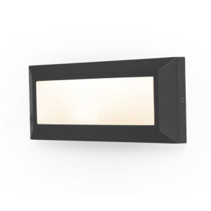 HELENA Czarny mat LED 11W IP54 3000K Lampa schodowa, elewacyjna