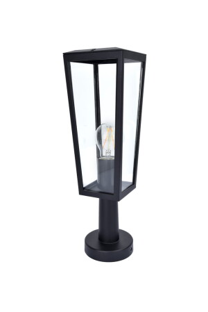 PINE czarny mat E27 wys. 43cm. IP44 Lampa ogrodowa