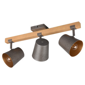 BELL Nikiel antyczny 3xE14 Spot Trio 801900367