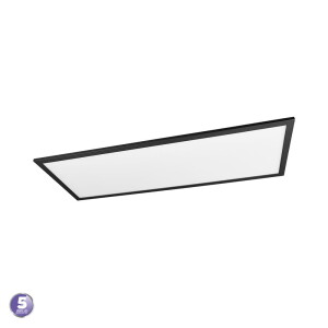 ALPHA Czarny mat szer.80cm. LED 34W 3000K RL Plafon Panel RL R62328032