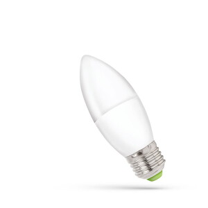 LED ŚWIECOWA E-27 230V 6W NW