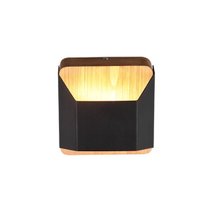 ARINO Czarny mat LED 4,3W 3000K ściemnialny Kinkiet ścienny Trio 224810132