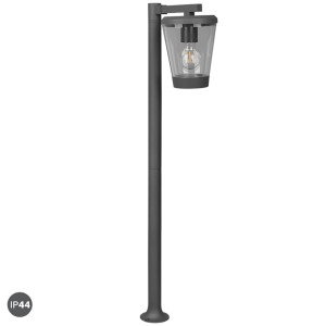 CAVADO Antracyt wys. 1m. E27 IP44 Lampa ogrodowa stojąca Trio 411060142