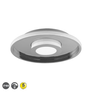 ASCARI Chrom LED LED 3 step dim. 35W 3000K IP44 ściemnialna łazienkowa lampa sufitowa Trio 680819306