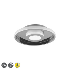 ASCARI Chrom LED LED 3 step dim. 28W 3000K IP44 ściemnialna łazienkowa lampa sufitowa Trio 680810306
