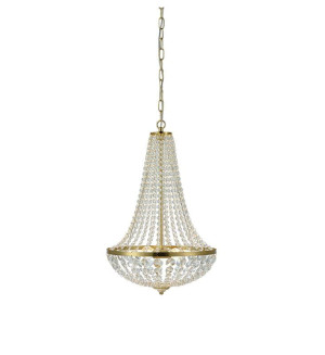GRANSO Złoty Ø 40cm 2xE14 Lampa wisząca | Żyrandol Markslojd 106119
