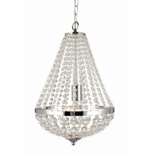 GRANSO Chrom Ø 30cm E27 Lampa wisząca | Żyrandol Markslojd 104889