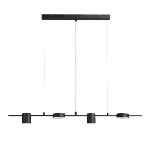 ROW Czarny 4xG9 Lampa wisząca Markslojd 107746