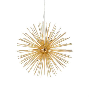 SOLEIL złoty Ø 72cm 12xE14 Lampa wisząca Markslojd 107752