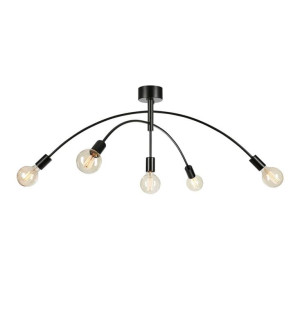 CRUX czarny Ø 105cm 5xE27 Lampa sufitowa Markslojd 108280