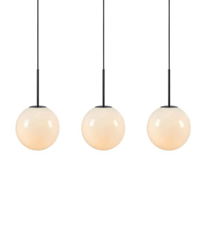 DIONE biały | czarny 3xE14 Lampa wisząca potrójna Markslojd 108269