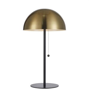 DOME czarny | mosiądz Ø 30cm 2xE14 Lampa stołowa Markslojd 108257