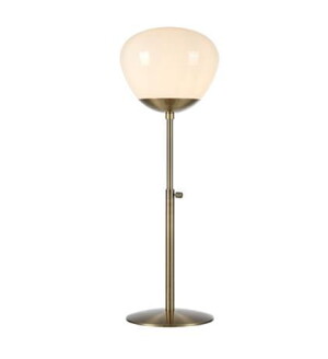 RISE antyczny | biały Ø 25cm E27 Lampka stołowa Markslojd 108275